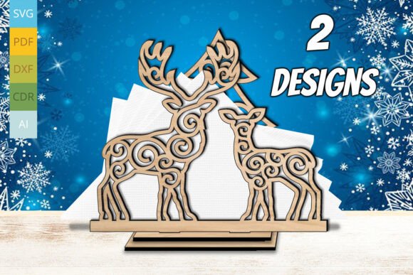 Download 2 Christmas Holiday Napkin Holder SVG - Holiday Collection