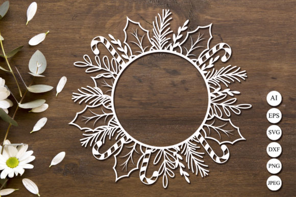 Download Christmas Wreath, Holiday Border&nbsp;&nbsp; - Holiday Collection