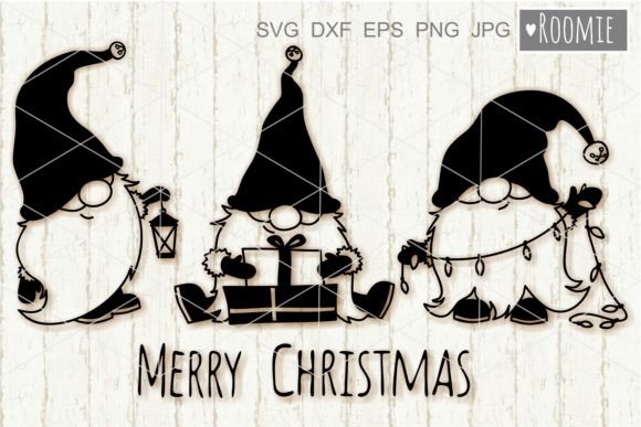 Download Christmas Cut Files, Scandi Gnomes - Christmas cut file Collection