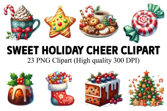 Download Sweet Holiday Cheer Clipart - Holiday Collection