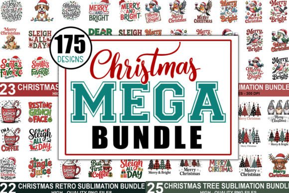 Download Christmas Mega Bundle - Holiday Designs - Holiday Collection