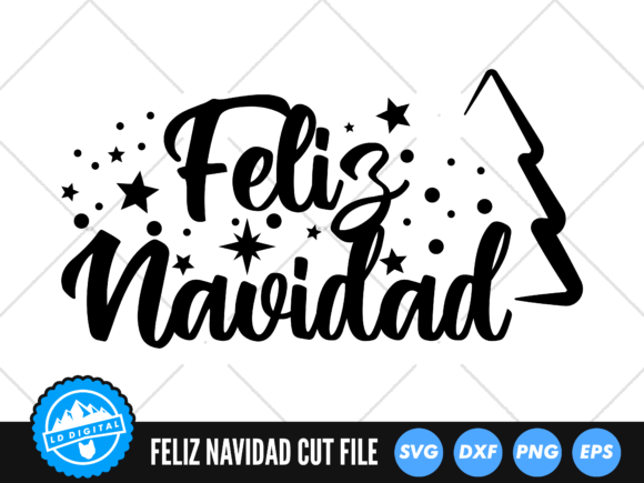 Download Feliz Navidad SVG | Christmas Cut File - Christmas cut file Collection