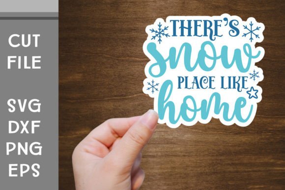 Download Winter Sticker SVG Cut File - Winter sticker svg Collection