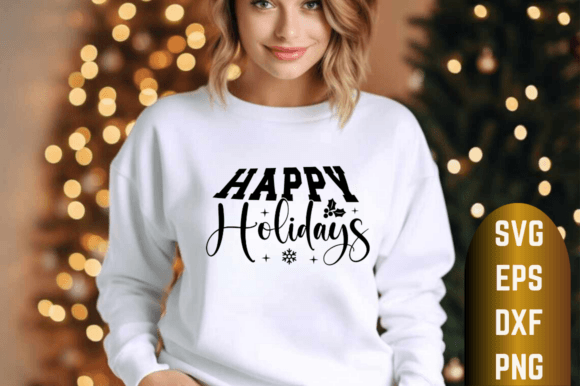 Download Happy Holidays SVG Design - Holiday Collection