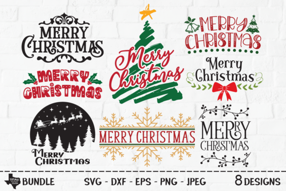 Download Merry Christmas Bundle - Holiday Designs - Holiday Collection