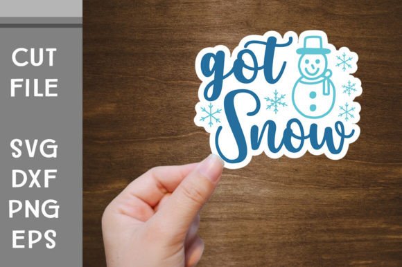 Download Winter Sticker SVG Cut File - Winter sticker svg Collection