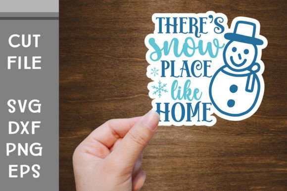 Download Winter Sticker SVG Cut File - Winter sticker svg Collection
